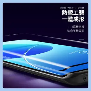 OPPO Reno6 Pro 5G 6.55吋 曲面黑半膠高清鋼化膜手機保護貼(3入 Reno6Pro保護貼 Reno6Pro鋼化膜)