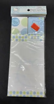 NEW Vintage Sanrio Hello Kitty Magnetic Long Memo & 2 Sticky Memo Pads Set 2004