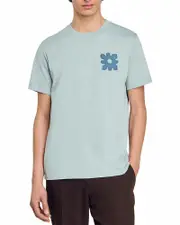 Sandro Vintage Flower Graphic Tee