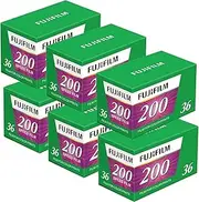 Fujicolor C200 35mm 36 Exposure Colour Print Camera Film 6 Pack