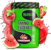 Species Nutrition Amino Evolved, Fermented EAA and BCAA Supplement 30 Servings (Strawberry Watermelon, 13.54oz)
