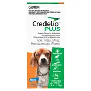 Credelio Plus Chewable Tablets For Medium Dogs 5.5-11kg 1pk