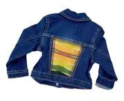 New - Toddler 18-24 mos Denim Jacket with Pendleton Wool - Jean jacket