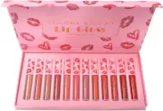 Roseflower 12 Colors Matte Nude Liquid Lipstick Sets, Long Lasting and Waterp...