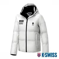 在飛比找momo購物網優惠-【K-SWISS】羽絨外套 Down Jacket-男-白(