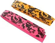 ibasenice 2pcs Versatile Grip Bands for Racket Fishing Rod Anti-Skid Sweatbands Comfortable Absorbent Hand Straps for Tennis Badminton Baseball Activities