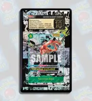 Roronoa Zoro Manga | PSA CGC Beckett Display Case Extended Art for One Piece Car