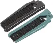 NUSITOU 2pcs Comb Hair Bristle Hair Comb for Women Men Styling Comb Portable Folding Brush Comb for Travel
