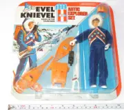 1975 Evel Knievel Artic Explorer Set Ideal Toys 3422-3 SEALED UNPUNCHED PACK