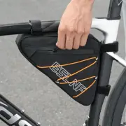 Bike Bags Front Beam Triangle Bags Mountain Road Bike Riding Top Tube Bags Black