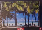 Educa Puzzle 1000 Piece The Hammock Made in Spain Green Trees Blue Sky NEW