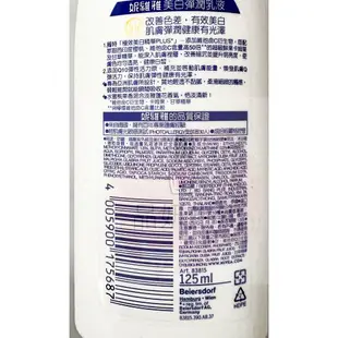 《台灣公司貨》NIVEA 妮維雅 美白潤膚乳液 125ml 400ml 600ml 深層修護 極潤修護