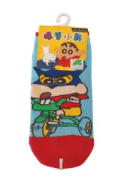 Crayon Shin-chan Kids Ankle Socks - Light Blue (L)9~10