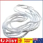 2pcs 2m Hammock Tied Rope Park Tree Hanging Swing Chair Bed Strap (White)