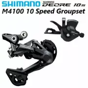 Shimano DEORE M4100 Shifter Lever＋M4120 Rear Derailleur 10Speed Groupset MTB