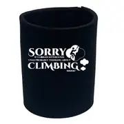 Rock Climbing Aa Sorry If I Looked Interested Thinking About Climbing - Funny Novelty Stubby Holder