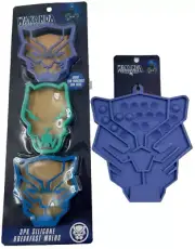 Marvel Wakanda Forever 4 Piece Set 3 Pack Breakfast Molds & Pop-It Fidget Toy