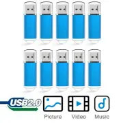 1-10Pack 1GB-64GB USB 2.0 Flash Drive Data Storage Thumb Pen Memory Stick