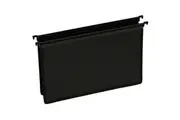 Marbig PP Executive Suspension Files Foolscap Extra Capacity Black Pack 5