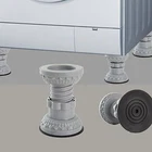 Adjustable Height Washing Machine Foot Pads Anti Vibration Refrigerator Base _si