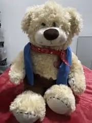 Build A Bear Teddy Cowboy Plush Doll Toy Western Wear