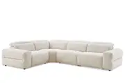 Jaron Performance Fabric Recliner Chaise Sectional Sofa