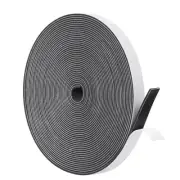 High Density Foam Tape Neoprene Weather Stripping 1/2" x 1/16" 33 Feet