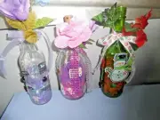 Handmade Decorative LED Lighted Wine Bottle "Unicorn, Snow Fun and I Love Music"