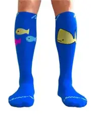 Compression / Sport / Flight Socks for Women & Men - Ocean Harmony,