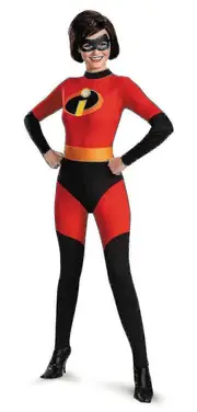 Unbrand Elastigirl Helen Parr Ladies Christmas Costume Incredible 2 Jumpsuit Costume Adult Woman Cosplay L