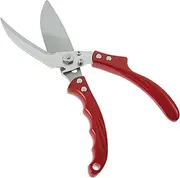 DNAMYJME Poultry Scissors with Ergonomic Handle Detachable Poultry Shears Stainless Steel Chicken Bone Scissor Multipurpose Kitchen Shears Efficient Meat Scissors for Cooking Meat Poultry(Gules,1)