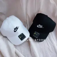 在飛比找蝦皮購物優惠-Nike 刺繡小Logo 老帽 白色 經典款