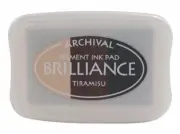Tsukineko Archival Pigment Brilliance Ink Pad - MULTI COLOUR 305 tiramisu