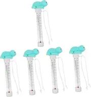 Kisangel 5pcs Digital Bath for Boys and Girls Floating Pool Celsius Fahrenheit Water for Baby