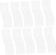 NULYLU 100pcs Curved Essential Oil Diffuser Sticks Aroma Diffusers Decors Aroma Sticks Diffuser Sticks Refill Aroma Sticks Fiber Diffusion Rod