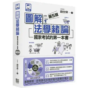 圖解法學緒論：國家考試的第一本書（第五版）