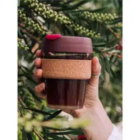 在飛比找ETMall東森購物網優惠-澳大利亞KeepCup 澳洲咖啡杯多彩環保外帶玻璃杯隨手杯 