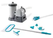 INTEX 2500 GPH GCFI Pool Filter Pump with Timer 633T and Deluxe Maintenance Kit