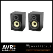 Wharfedale Crystal 4.1 Bookshelf Speakers - Black, Walnut & White Finishes