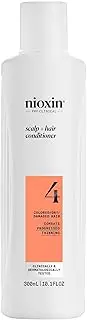 Nioxin Density System 4 Scalp Therapy Conditioner (Colored Hair, Progressed Thinning, Color Safe) 300ml