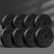 BLACK LORD 20KG Weight Plates Set for Weight Bench with 30mm Diameter Hole, Dumbbell Plates for Bench Press & Squat Rack, Weightlifting Barbell Plates Fit Most Bars for Strength Training (8x 2.5kg)