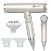 Professional Hair Dryer with Diffuser, Ionic Hair Dryer,Lightweight Compact P...