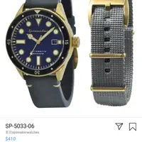 在飛比找蝦皮購物優惠-英國Spinnaker sp-5033-06潛水錶 機械錶 