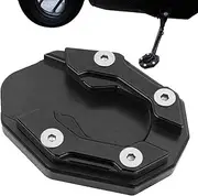 Motorcycle Extension Pad - Support Plate for Foot Side Stand, Non-slip Accessory for Touring