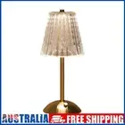 # Crystal Table Lamp 3 Colors LED Dimmable Touch Desk Lamps Bar Decoration (A)