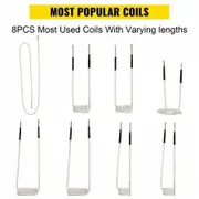 Induction Heater Coil Kit Induction Coils 8PCS For Removing Rusty Bolts