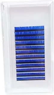 COMPUKAS Curl Individual False Lashes Extensions for Professional Makeup Reusable Eyelashes for Weddings Cosplay and Looks