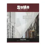 SoHo Urban Artist Vellum Tracing Paper Pads - [12-Pack - 14x17"]
