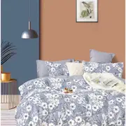 Ardor Matilda King Quilt Cover Set Cotton Home Bedding Mauve