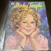 RARE Vintage Original WHITMAN Shirley Temple Paper Doll Book Uncut NEW